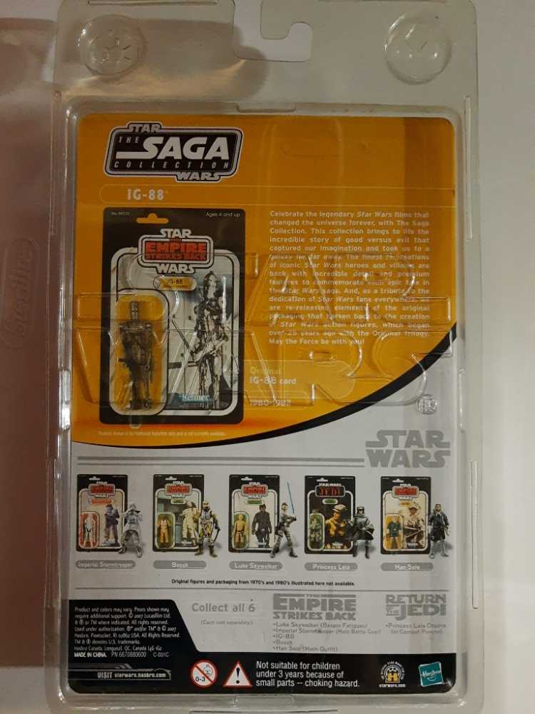 Star Wars The Saga Collection IG 88 Figure - Star Wars vinyl figure collectible [Barcode 653569213949] - Main Image 2