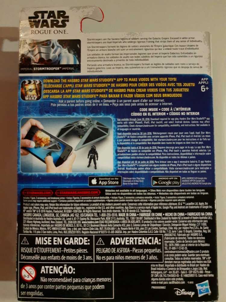 Star Wars Rogue One Imperial Stormtrooper - Star Wars vinyl figure collectible [Barcode 630509420469] - Main Image 2