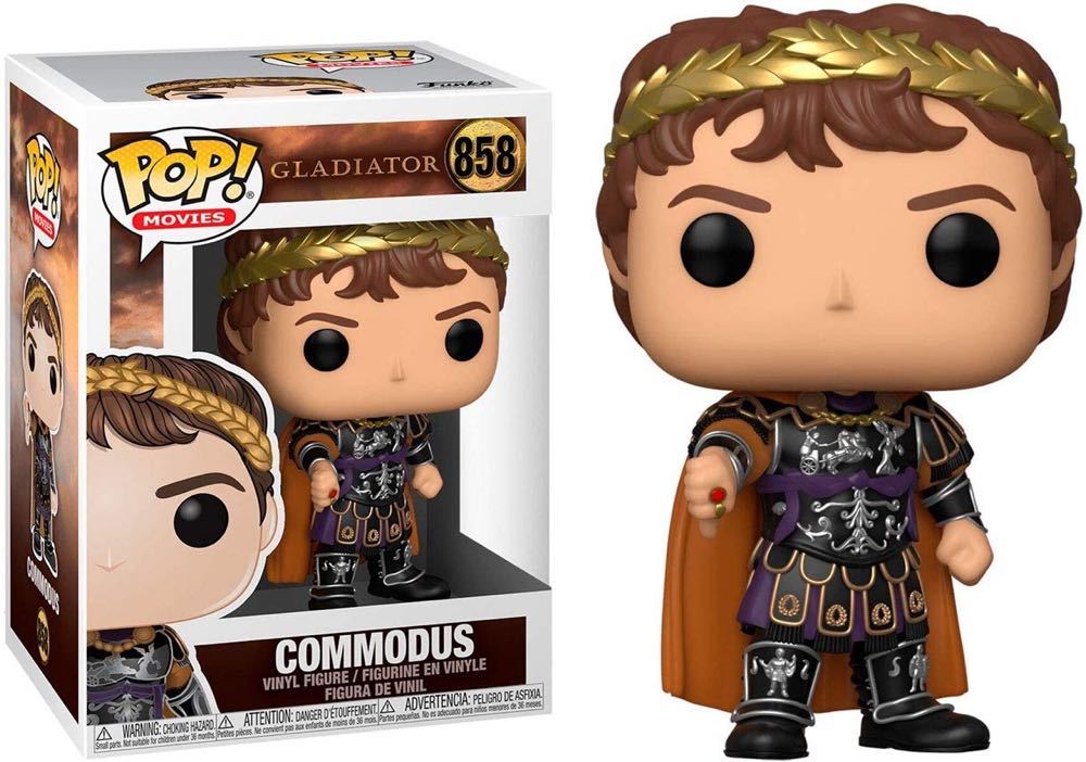 Commodus - Gladiator vinyl figure collectible [Barcode 889698413596] - Main Image 2