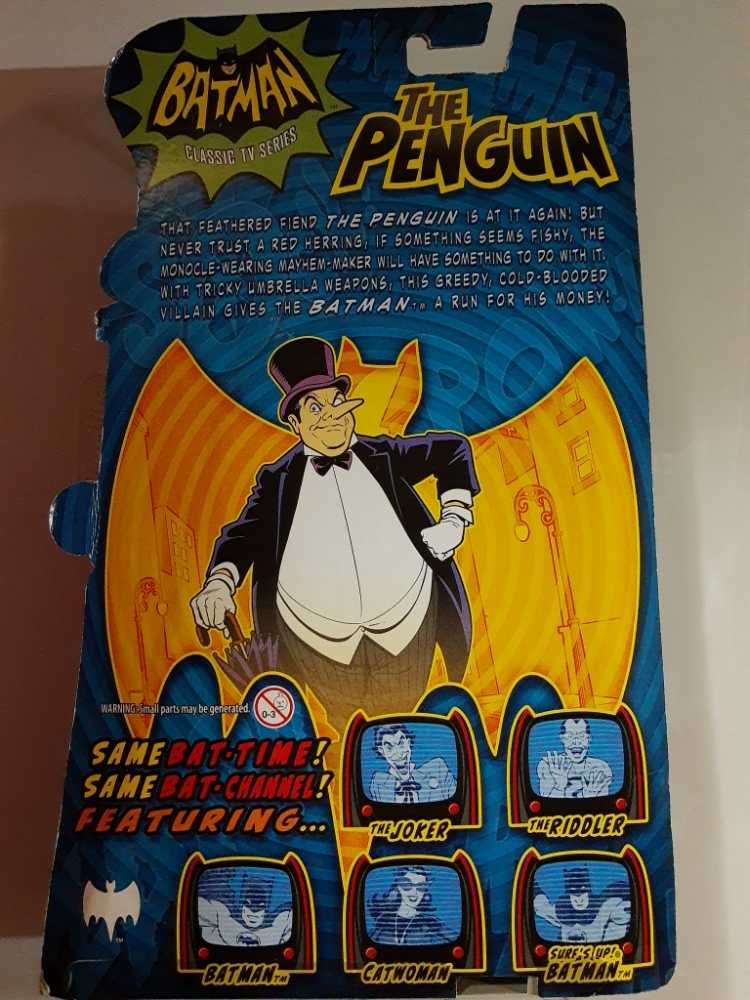 Batman Classic TV Series The Penguin Collector Action Figure - Batman vinyl figure collectible [Barcode 746775261146] - Main Image 2