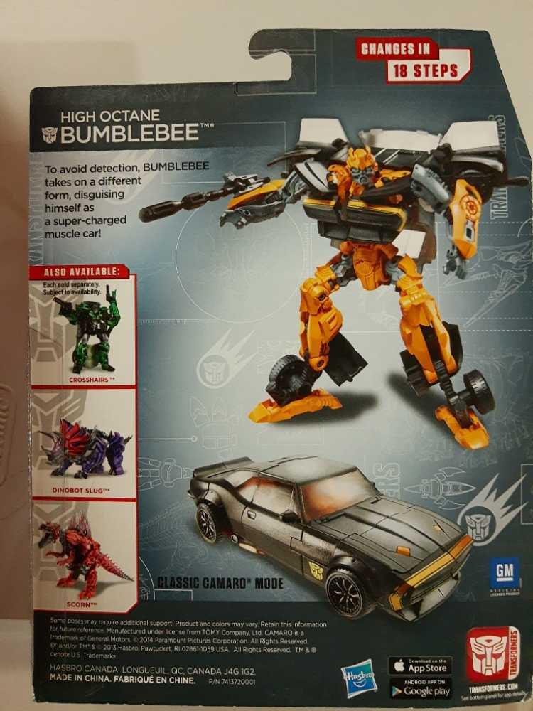 Transformers Age Of Extinction High Octane Bumblebee - Transformers vinyl figure collectible [Barcode 653569917472] - Main Image 2