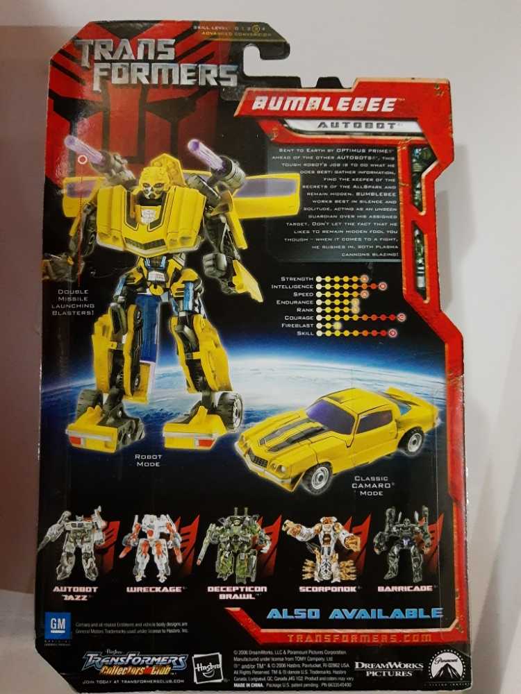 Transformers Movie Bumblebee Old Camaro - Transformers vinyl figure collectible [Barcode 653569111092] - Main Image 2