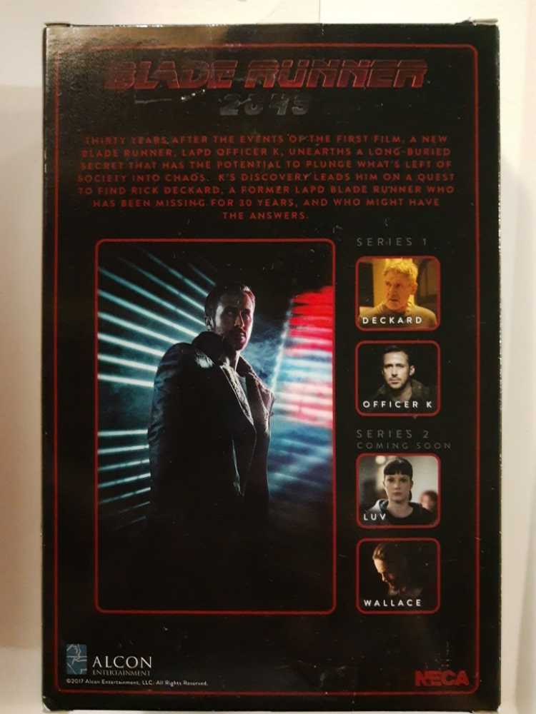 Blade Runner 2045 Officer K  vinyl figure collectible [Barcode 634482199008] - Main Image 2