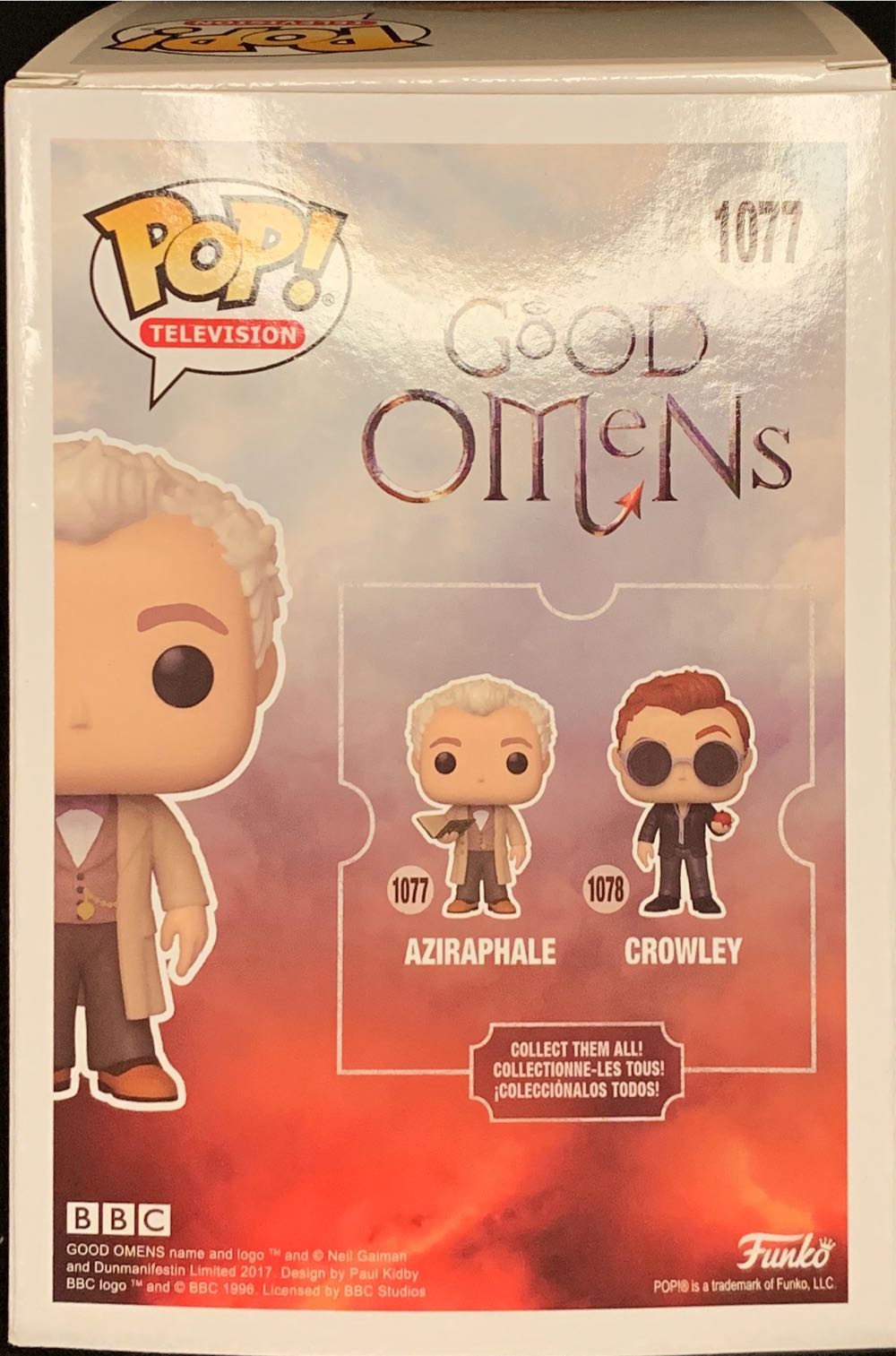 Aziraphale  vinyl figure collectible [Barcode 889698492799] - Main Image 2