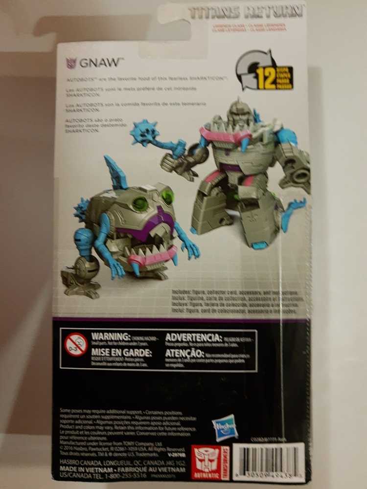 Transformers Titans Return Gnaw - Transformers vinyl figure collectible [Barcode 630509494385] - Main Image 2