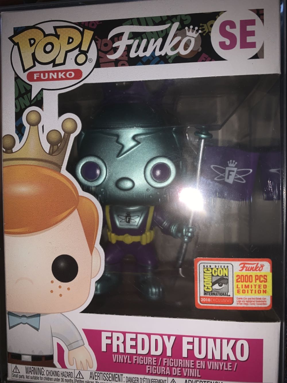 Freddy Funko (Space Robot) (Teal) - Freddy Funko vinyl figure collectible [Barcode 889698337304] - Main Image 4