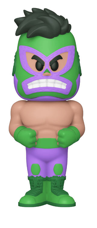 El Furioso -(Hulk) - Marvel Lucha Libre Edition  - FUNKOPOP - Funko Vinyl Soda  vinyl figure collectible [Barcode 889698545082] - Main Image 2