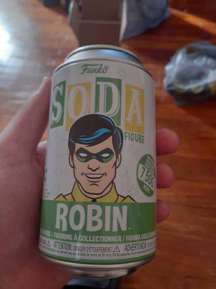 Robin - Dc -FUNKOPOP - Funko Vinyl Soda - Batman vinyl figure collectible [Barcode 889698459594] - Main Image 2
