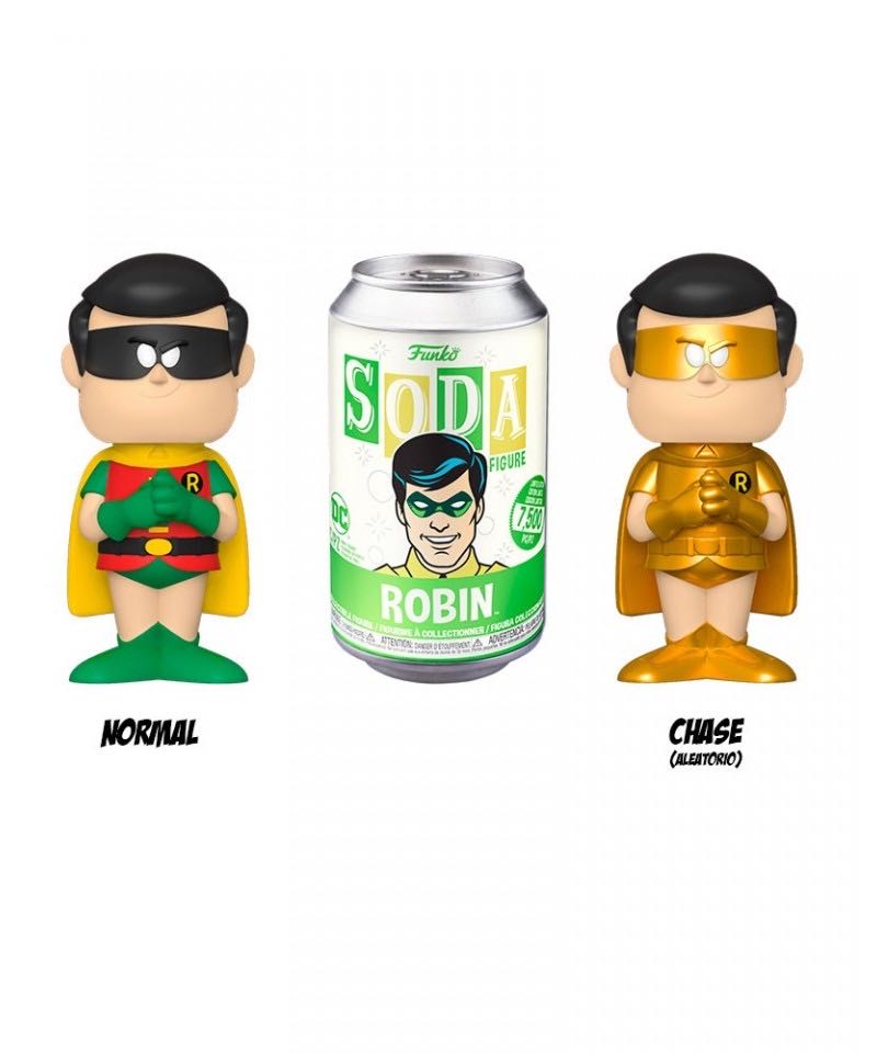 Robin - Dc -FUNKOPOP - Funko Vinyl Soda - Batman vinyl figure collectible [Barcode 889698459594] - Main Image 3