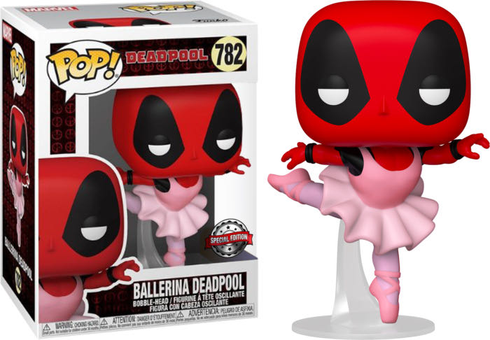 Ballerina Deadpool Pop! 782 - Deadpool vinyl figure collectible [Barcode 889698546898] - Main Image 4
