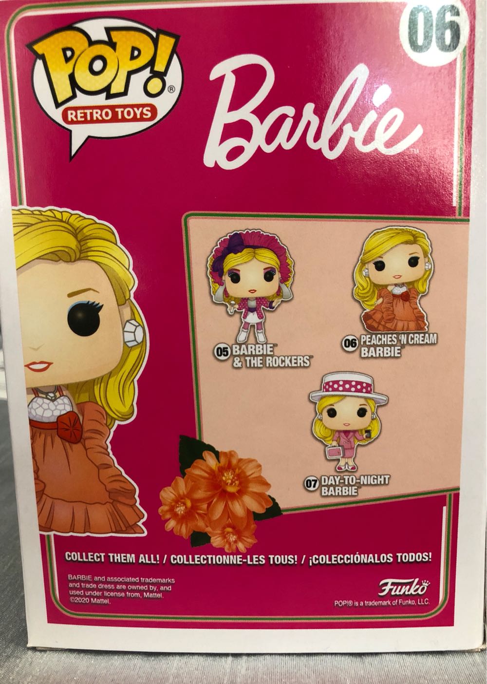 Barbie Peaches ‘N Cream - Barbie vinyl figure collectible [Barcode 889698509725] - Main Image 3