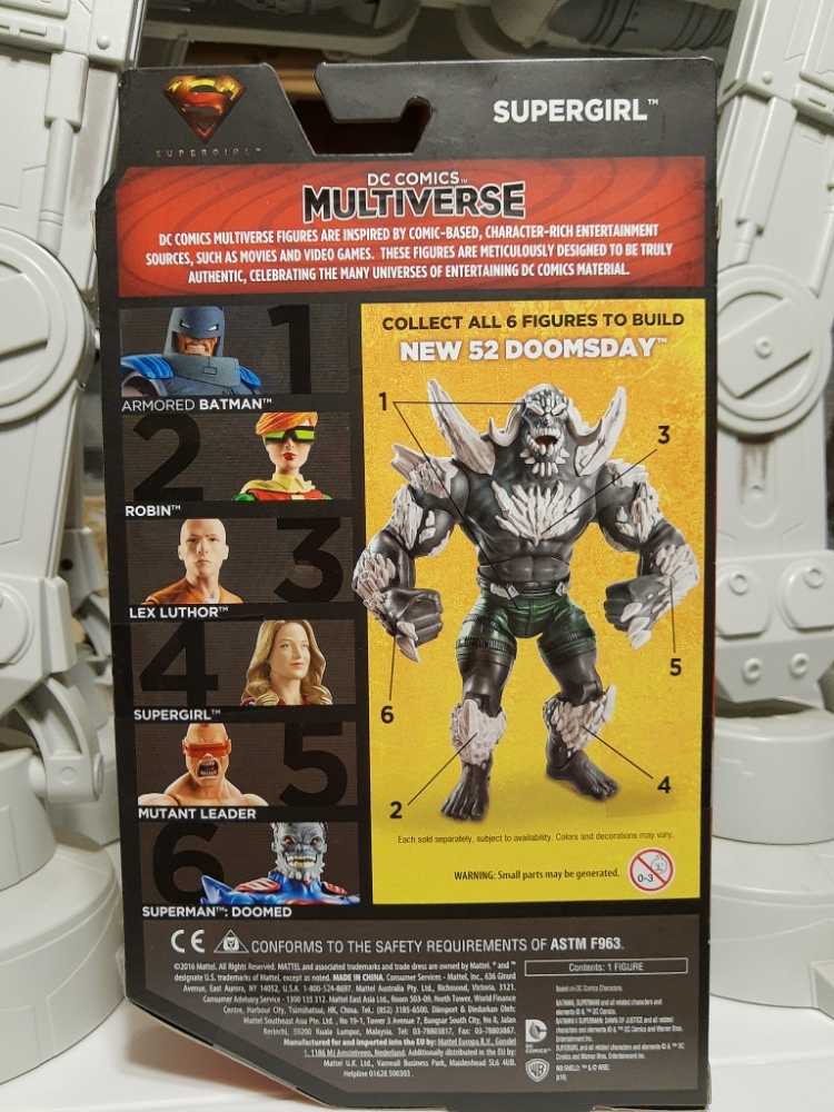 DC Comics Multiverse Supergirl Figure - DC Universe vinyl figure collectible [Barcode 887961309508] - Main Image 2