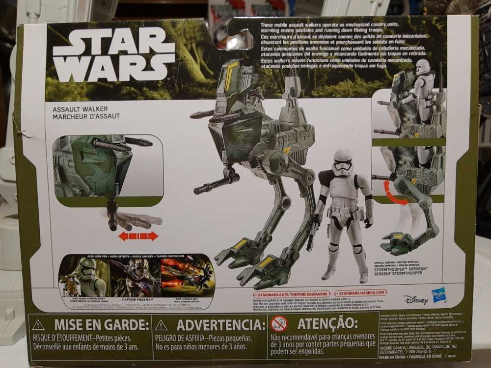 Star Wars The Force Awakens Assault Walker - Star Wars vinyl figure collectible [Barcode 630509340590] - Main Image 2