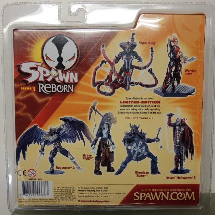 Spawn Reborn - Warrior Lilith  vinyl figure collectible [Barcode 787926113761] - Main Image 2