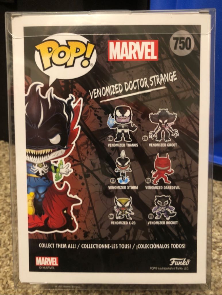 Venomized Dr. Strange - Marvel Universe vinyl figure collectible [Barcode 889698537926] - Main Image 2