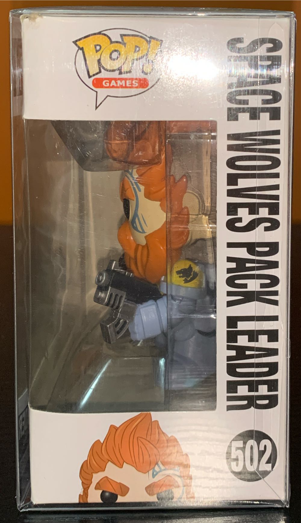 #502: Space Wolves Pack Leader  vinyl figure collectible [Barcode 889698383271] - Main Image 2