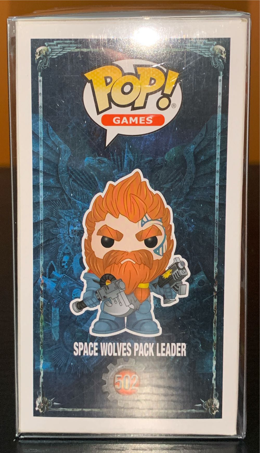 #502: Space Wolves Pack Leader  vinyl figure collectible [Barcode 889698383271] - Main Image 4