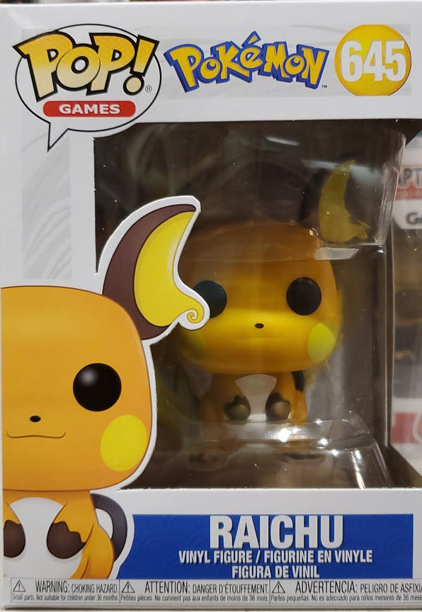 Raichu - Pokémon vinyl figure collectible [Barcode 889698540421] - Main Image 2