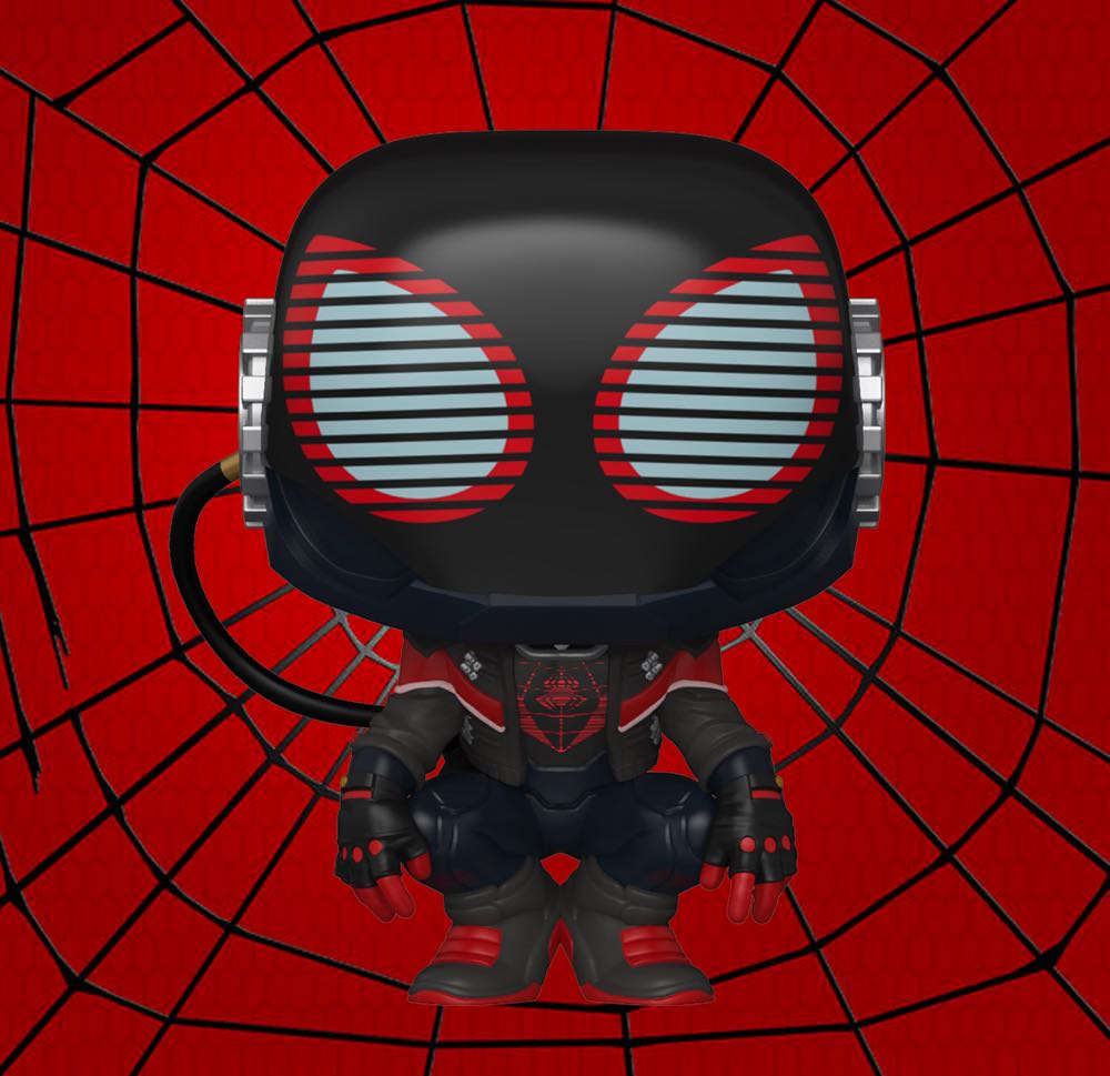 Spider-man: Miles Morales (2020 Suit), #769 (Marvel Spiderman) (Short Shelf 1) - Spider-Man: Miles Morales vinyl figure collectible [Barcode 889698501545] - Main Image 3