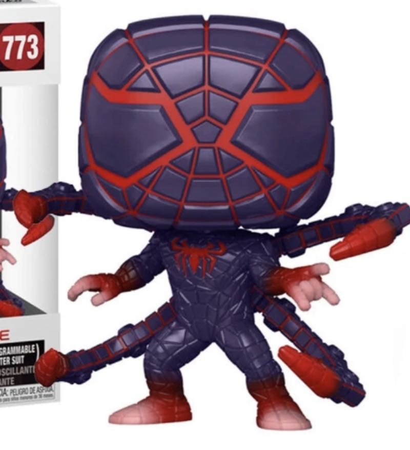 Spider-man: Miles Morales (Programmable Matter Suit), #773 - Marvel Universe vinyl figure collectible [Barcode 889698546942] - Main Image 2