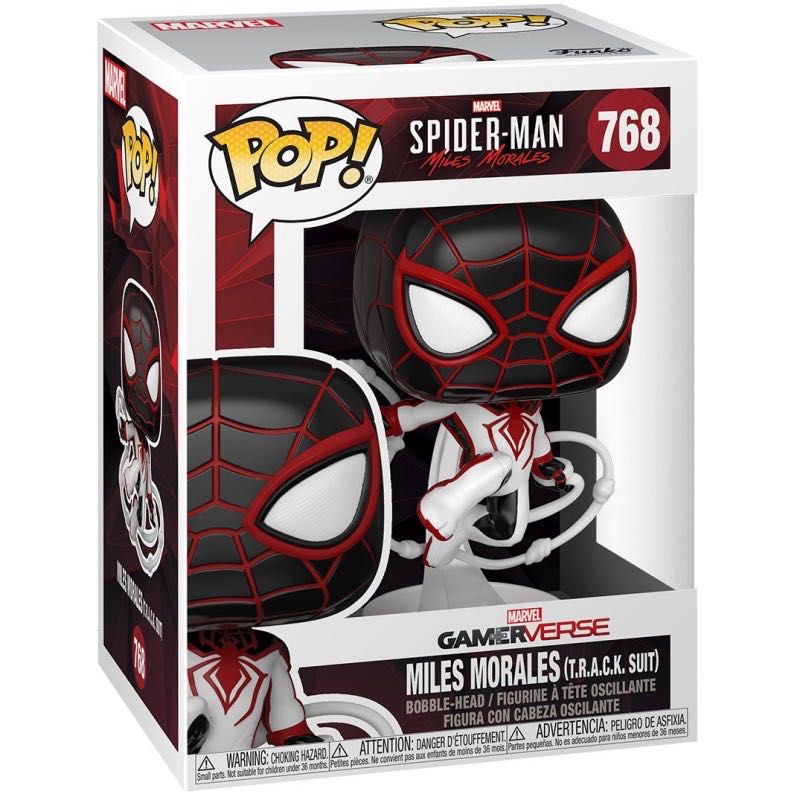 Miles Morales (T.R.A.C.K. Suit) #768 - Spider-Man: Miles Morales vinyl figure collectible [Barcode 889698501538] - Main Image 3