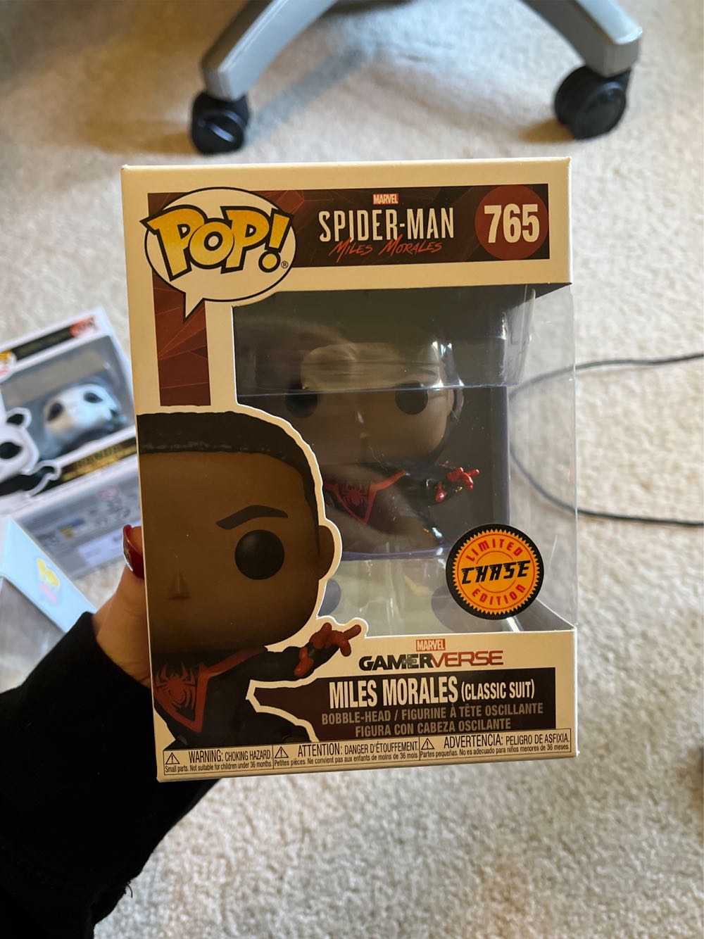 Miles Morales #765 (Classic Suit) - Spider-Man vinyl figure collectible [Barcode 889698501507] - Main Image 3