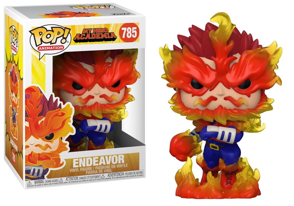 Endeavor - My Hero Academia vinyl figure collectible [Barcode 889698484701] - Main Image 2