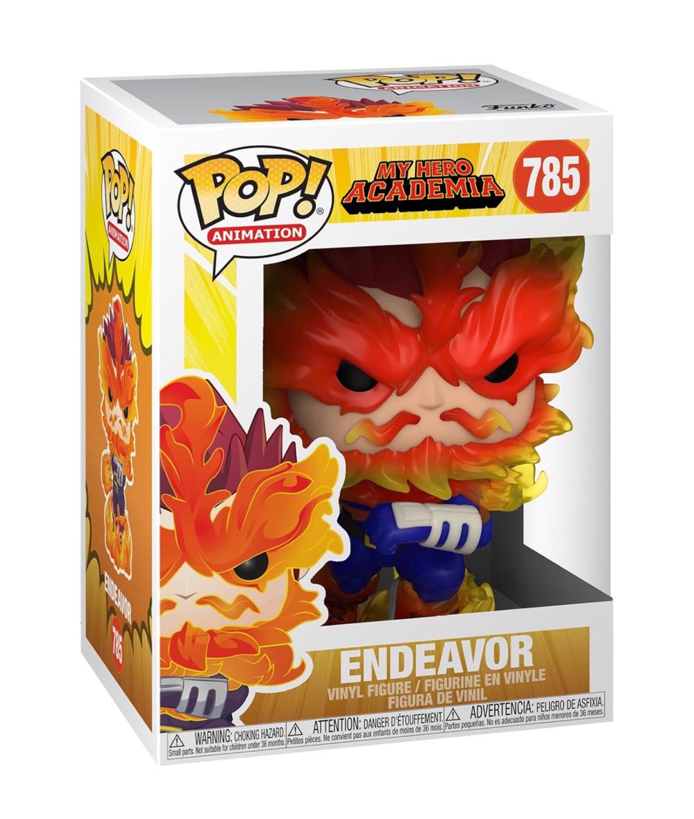 Endeavor - My Hero Academia vinyl figure collectible [Barcode 889698484701] - Main Image 3