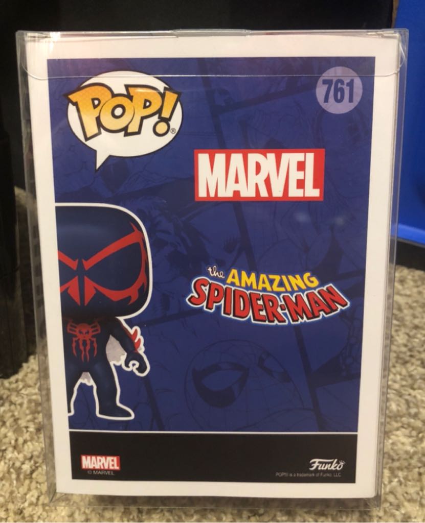 Spider-Man 2099, #761 (Marvel Spiderman) (Short Shelf 2) - Spider-Man vinyl figure collectible [Barcode 889698512893] - Main Image 2