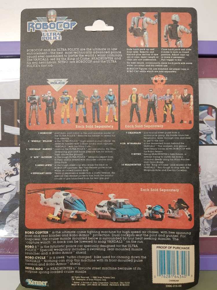 Robocop And The Ultra Police Chainsaw - RoboCop vinyl figure collectible [Barcode 076281643403] - Main Image 2