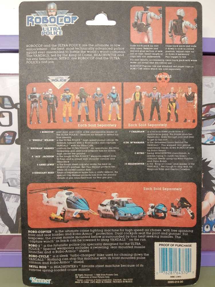 Robocop And The Ultra Police Anne Lewis - RoboCop vinyl figure collectible [Barcode 076281643700] - Main Image 2