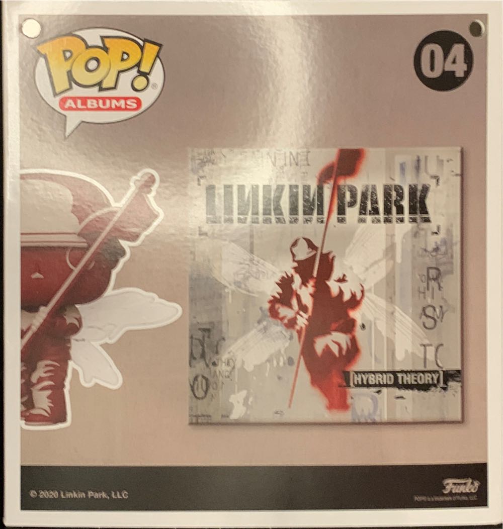 Hybrid Theory (Linkin Park) Album Cover Pop! 04 - Celebrities vinyl figure collectible [Barcode 889698529655] - Main Image 2