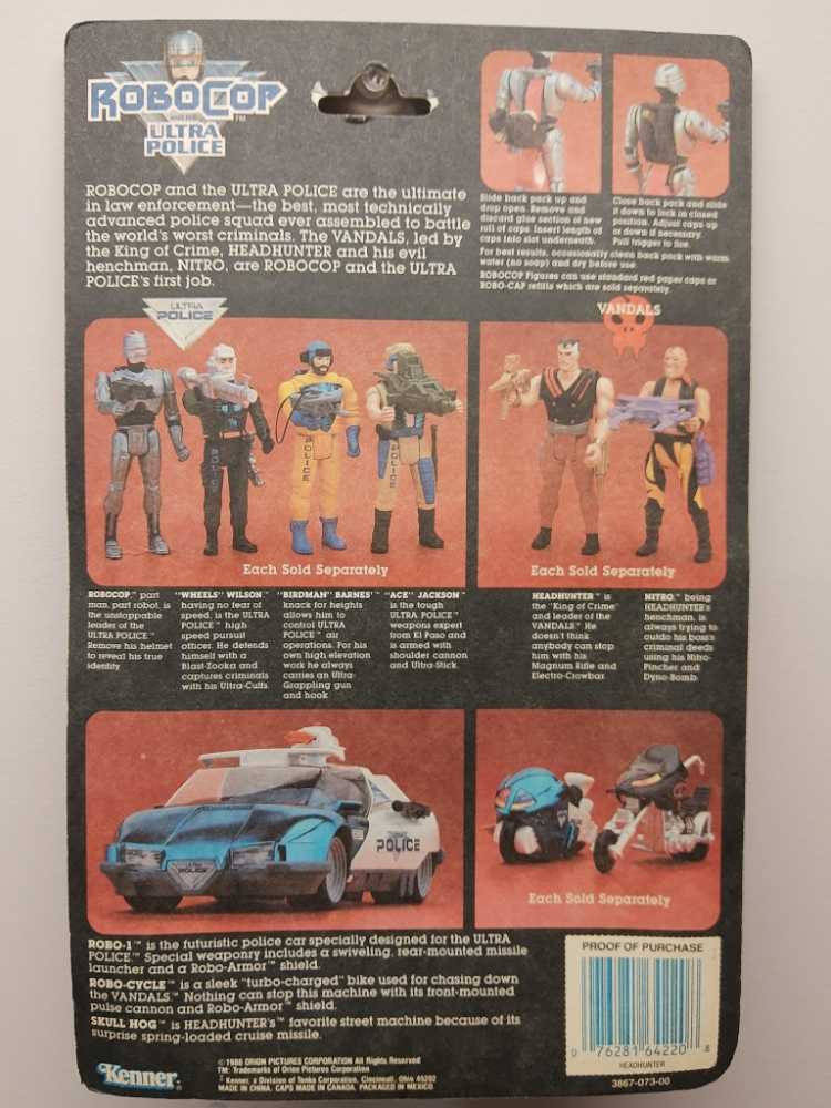 Robocop And The Ultra Police - Headhunter - RoboCop vinyl figure collectible [Barcode 076281642208] - Main Image 2