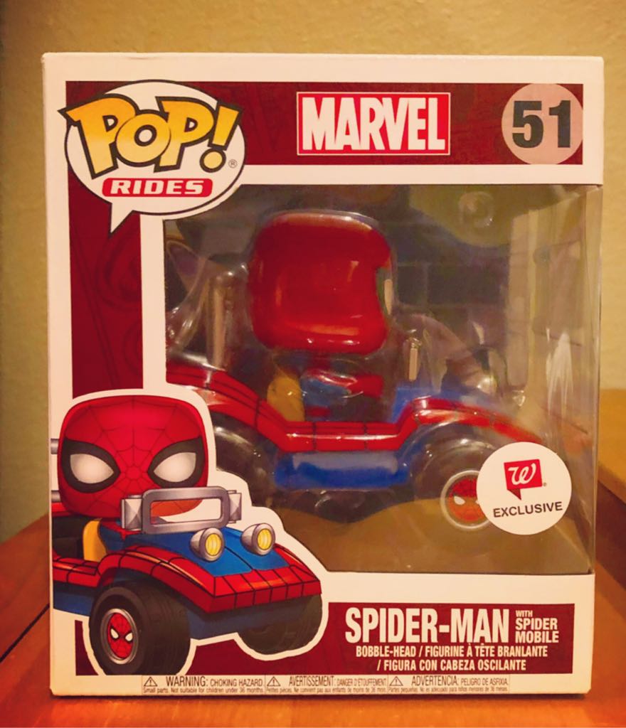 Spider-Man With Spider Mobile - Marvel Universe vinyl figure collectible - Main Image 2