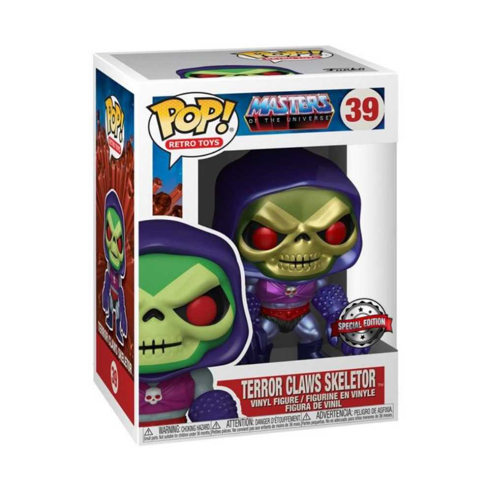 Terror Claws Skeletor - Masters of the Universe vinyl figure collectible [Barcode 889698514408] - Main Image 2