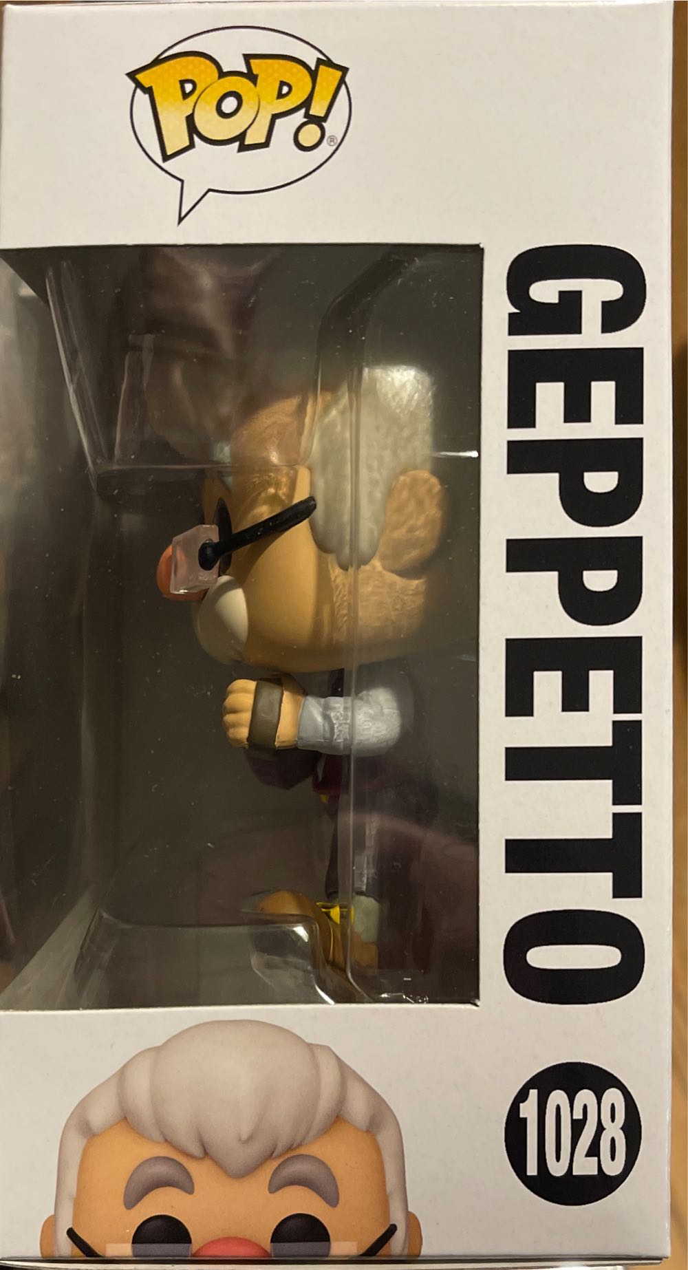 Geppetto (Pinocchio) Disney 1028 Funko Pop - Pinocchio vinyl figure collectible [Barcode 889698515368] - Main Image 3