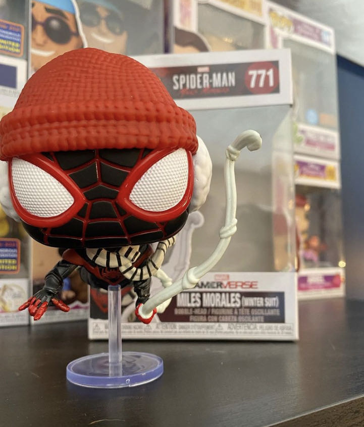Spider-man: Miles Morales (Winter Suit), #771 - Spider-Man: Miles Morales vinyl figure collectible [Barcode 889698546928] - Main Image 2