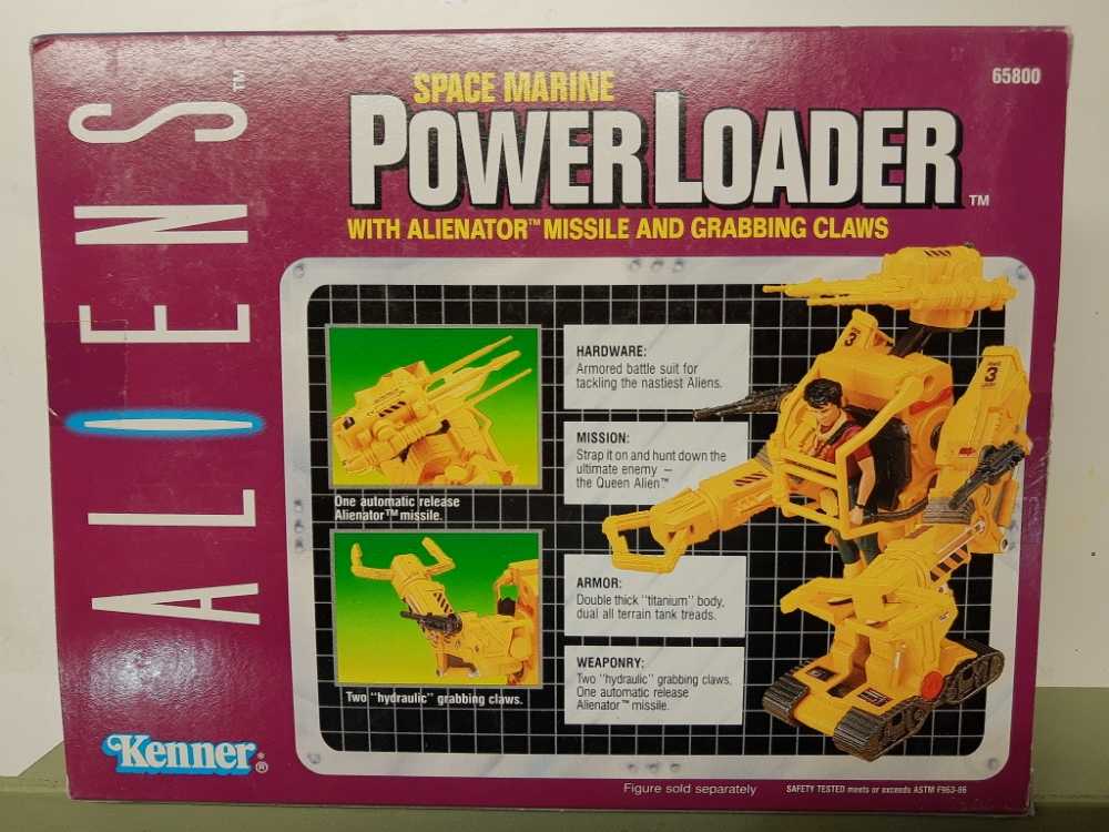 Aliens - Space Marine Power Loader with Alienator Missle and Grabbing Claws - Alien vinyl figure collectible [Barcode 076281658001] - Main Image 2