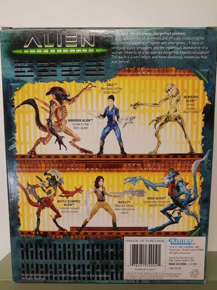 Alien Resurrection - Warrior Alien - Alien vinyl figure collectible [Barcode 076281740041] - Main Image 2