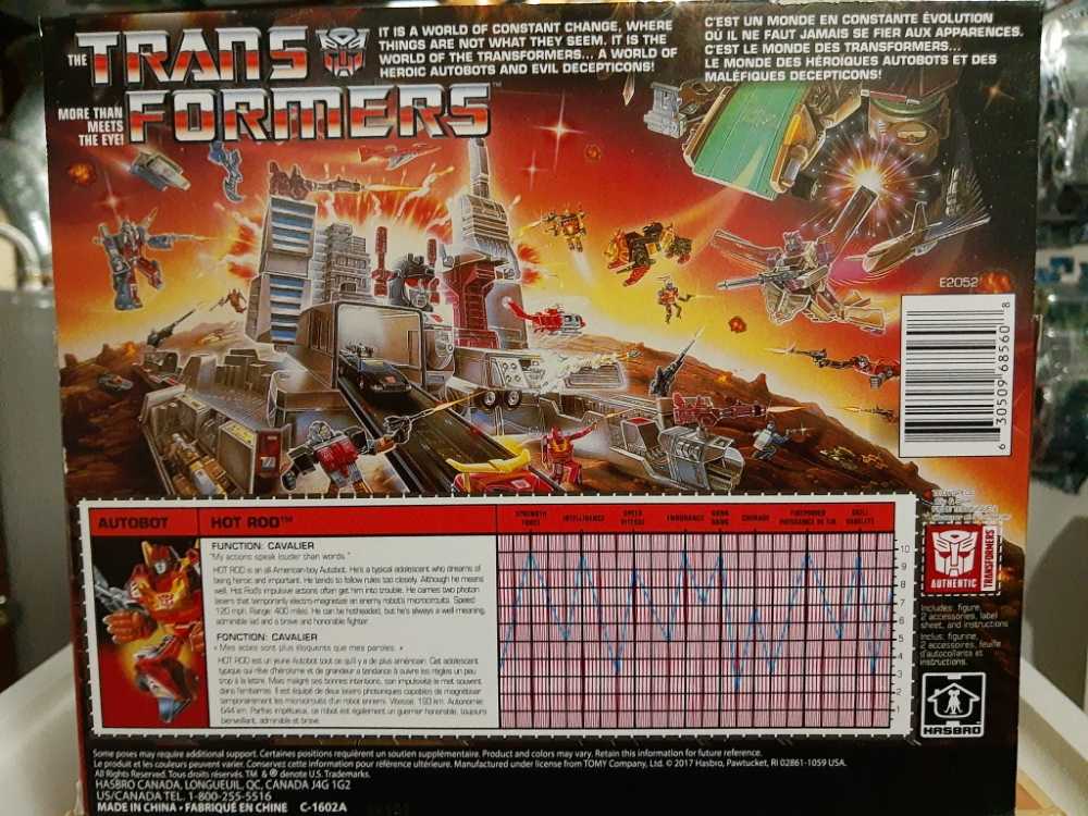 Transformers Retro - G1 Hot Rod - Transformers vinyl figure collectible [Barcode 630509685608] - Main Image 2
