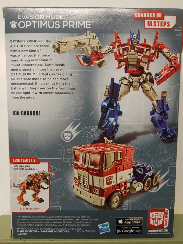 Transformers - Evasion Mode Optimus Prime - Transformers vinyl figure collectible [Barcode 653569917083] - Main Image 2