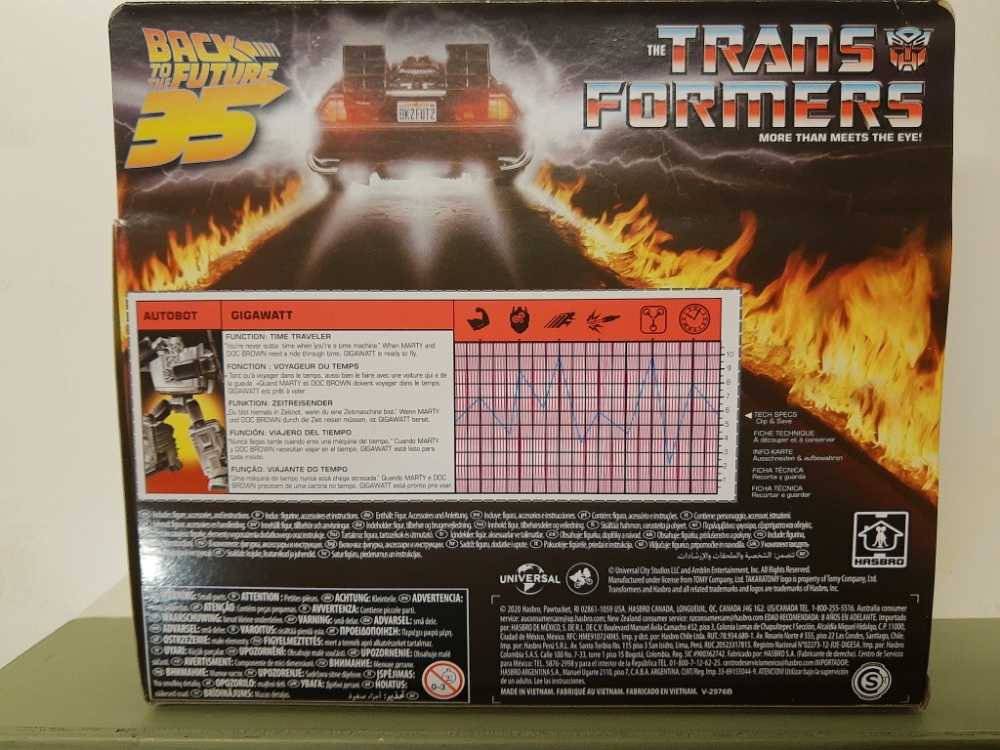 Transformers - Gigawatt - Transformers vinyl figure collectible [Barcode 5010993743520] - Main Image 2