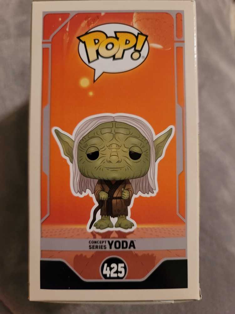 Yoda Concept Series - Star Wars vinyl figure collectible [Barcode 889698501125] - Main Image 2