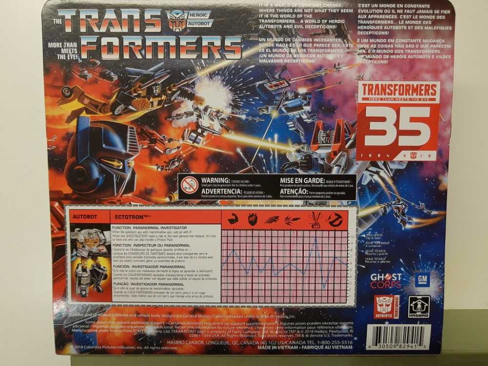 Transformers - Ectotron Ecto-1 - Transformers vinyl figure collectible [Barcode 630509829415] - Main Image 2