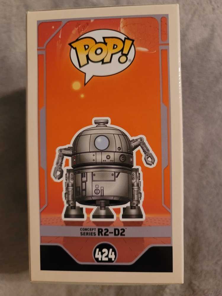 Star Wars -424- Concept Series R2-D2 - Star Wars vinyl figure collectible [Barcode 889698501118] - Main Image 2