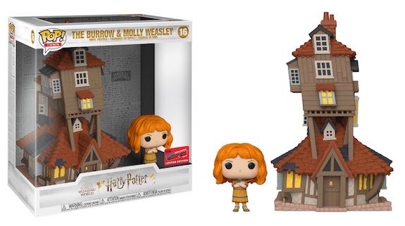 The Burrow & Molly Weasley - Harry Potter vinyl figure collectible [Barcode 889698450706] - Main Image 2
