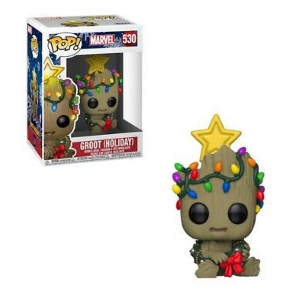 Groot (Holiday) - Guardians of the Galaxy vinyl figure collectible [Barcode 889698512701] - Main Image 2