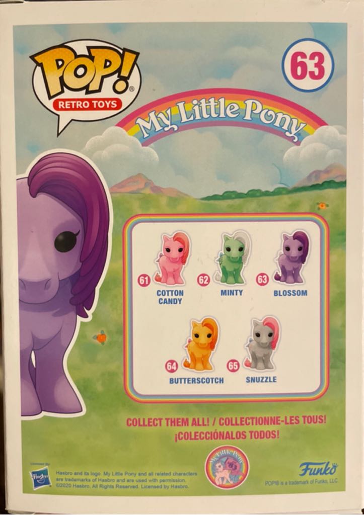 Blossom - My Little Pony vinyl figure collectible [Barcode 889698543057] - Main Image 2