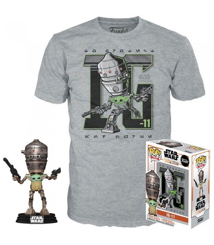 IG-11 w/ the Child - Star Wars vinyl figure collectible [Barcode 889698517621] - Main Image 2