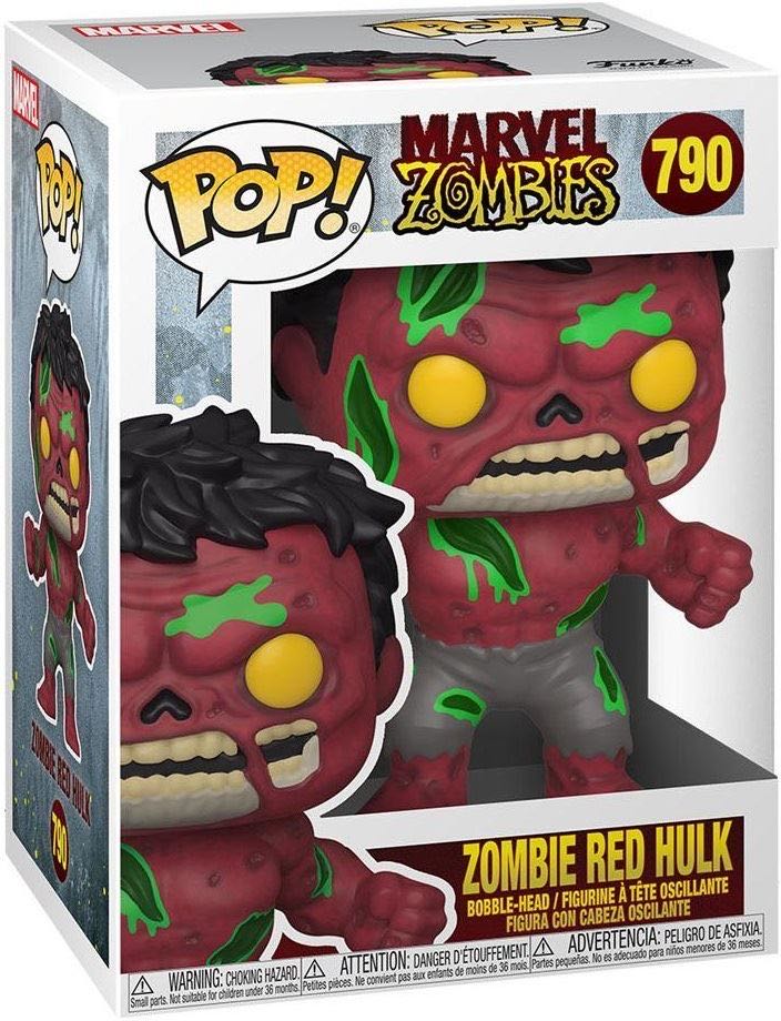 Zombie Red Hulk - Zombies vinyl figure collectible [Barcode 889698544740] - Main Image 3